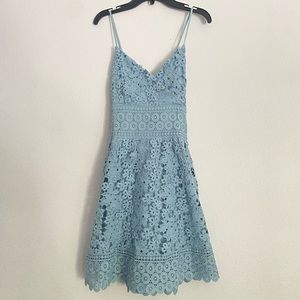 J.O.A Fit & Flare Dress in Dusty Shale